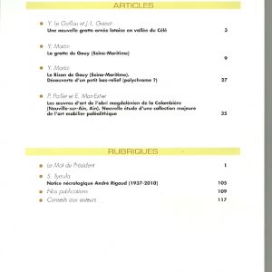 Bulletin 2010 – 1